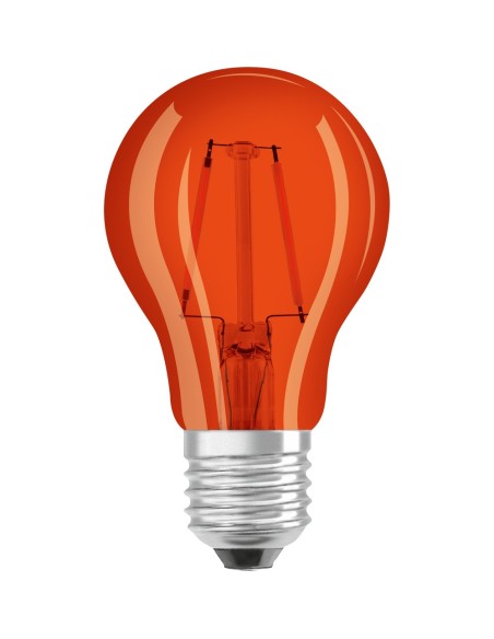 OSRAM - 4058075433960 - LED CLASSIC OSRAM STAR+ DECO CLA15 Verre Orange E27 2,5W 160lm