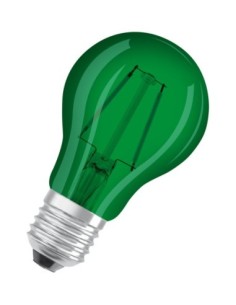 OSRAM - 4058075433984 - LED CLASSIC OSRAM STAR+ DECO CLA15 Verre Vert E27 2,5W 45lm