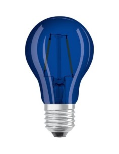 OSRAM - 4058075434004 - LED CLASSIC OSRAM STAR+ DECO CLA15 Verre Bleu E27 2,5W 10lm 2