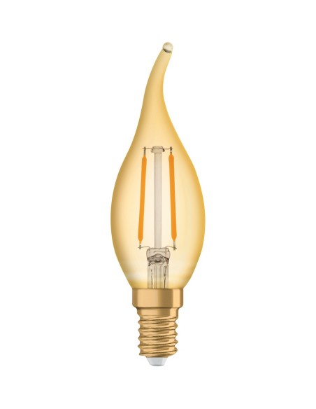 OSRAM - 4058075293229 - OSRAM LED 1906 CLBA12 FIL GOLD E14 1,5W 120lm