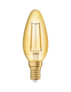 OSRAM - 4099854091575 - LED CLASSIC OSRAM 1906 CLB22 Verre Doré Filament E14 2,5W 824 220lm 2400K 2