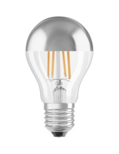 OSRAM - 4058075427860 - LED STAR CL A  FIL Mirror Silver 50 non-dim  6,5W/827 E27 2