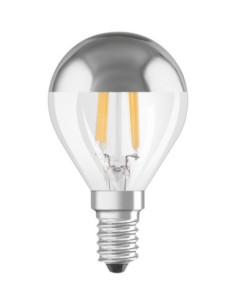 LEDVANCE - 4099854070037 - LED CLASSIC LEDVANCE PFM CLP31 Miroir argent E14 4W 827 350lm 2