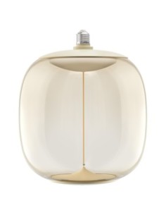 OSRAM - 4099854173844 - LED OSRAM 1906 Big Oval25 Verre ambré - Fil magnétique -  E27 3,4W 2700K 250lm 2