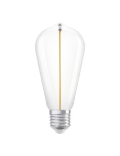 OSRAM - 4099854049859 - LED CLASSIC OSRAM 1906 Edison16 Verre Clair Filament E27 2,2W 827 150lm 2