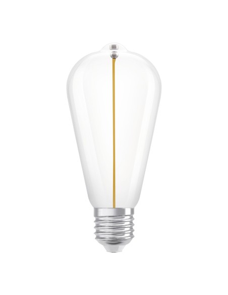 OSRAM - 4099854049859 - LED CLASSIC OSRAM 1906 Edison16 Verre Clair Filament E27 2,2W 827 150lm