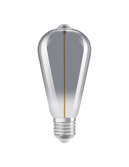 OSRAM - 4099854049897 - LED CLASSIC OSRAM 1906 Edison6 Verre Fumé Filament E27 2,2W 818 60lm