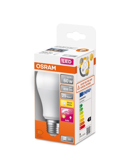 OSRAM - 4099854040092 - LED SST+ STDdep 8,8W=60 E27 DIM827 OSRAM