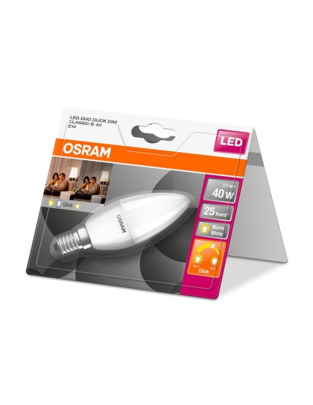 OSRAM - 4058075814912 - OSRAM LED STAR+ CLB40 ClikDim 827 E14 5,5W 470lm