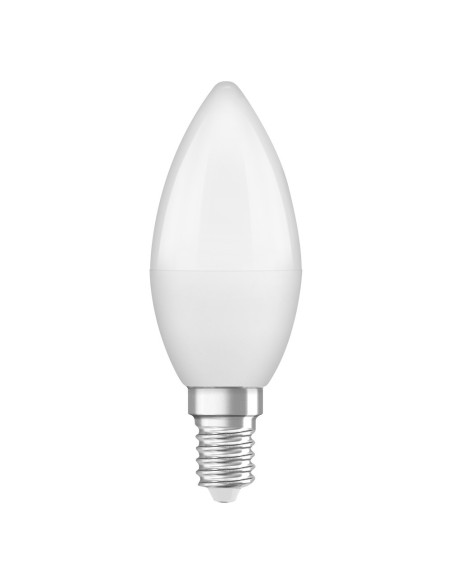 OSRAM - 4052899962057 - OSRAM LED CLB40 Dépolie 840 E14 5W 470lm Plastic - Blister 