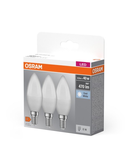 OSRAM - 4058075429680 - BTE3 LEDBASEFLAMradiateur5,5W=40E14frOSR