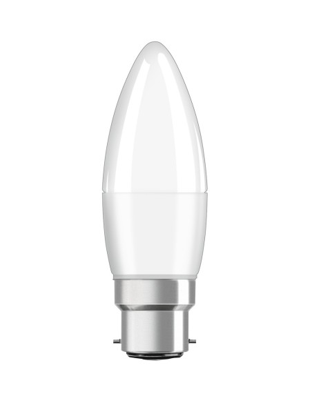 OSRAM - 4058075504240 - LED CLASSIC OSRAM STAR CLB40 Dépolie B22d 4,9W 827 470lm