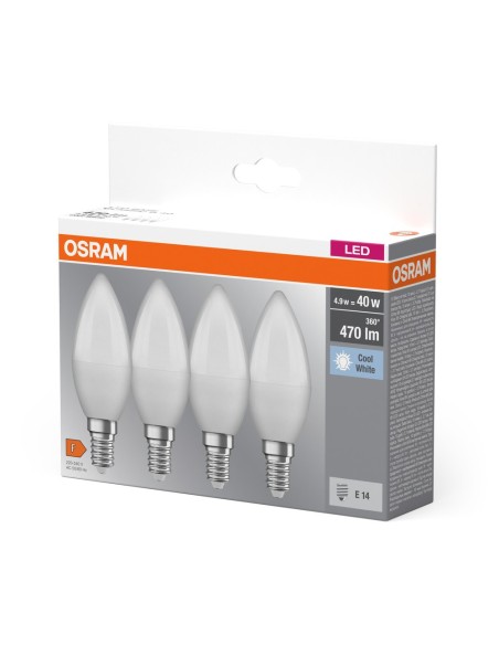 OSRAM - 4058075819610 - BTE4AmpLEDflamdepradiateur5,7W=40E14frOS