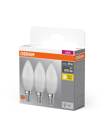 OSRAM - 4099854047091 - BTE3 LED FLAM DEP 4,9W=40 E14 CHD  OSRAM