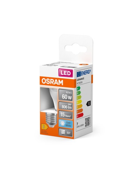 OSRAM - 4099854022005 - LED CLASSIC OSRAM STAR CLP60 Dépolie E27 7W 840 806lm