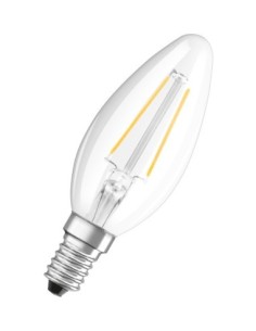 OSRAM - 4058075436824 - LED CLASSIC OSRAM Superstar DIM CLB25 Fil Verre Claire E14 2,8W 827 250lm