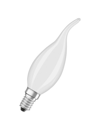 OSRAM - 4058075434585 - LED CLASSIC OSRAM FIL DIM CLBA40 Verre Dépoli 827 E14 4W 470lm