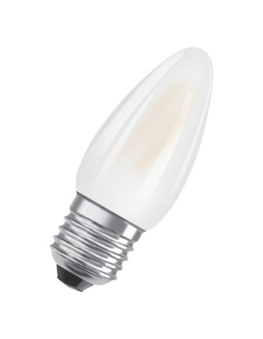 OSRAM - 4058075435025 - LED CLASSIC OSRAM FIL DIM CLB40 Verre Dépoli 827 E27 4,8W 470lm