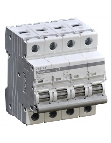 Digital Electric - 02050 - Disjoncteur 4x20 A C6 kA