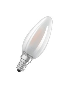 LEDVANCE - 4099854061738 - LED CLASSIC LEDVANCE SUP CLB40 Dépolie DIM 927 E14 3,4W 470lm IRC90