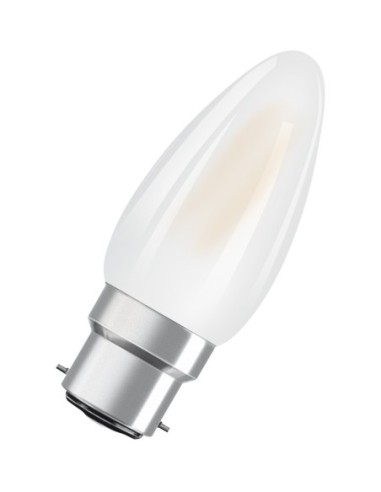 OSRAM - 4058075436428 - LED CLASSIC OSRAM STAR CLB25 Verre Dépoli B22d 2,5W 827 250lm