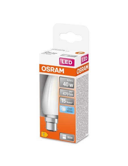 OSRAM - 4058075654518 - LED Flamme dep  4W =40 B22 840    OSRAM