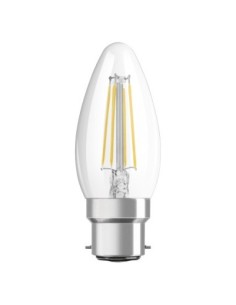 LEDVANCE - 4099854069314 - LED CLASSIC LEDVANCE PFM CLB40 Verre Clair B22d 4W 827 470lm 2