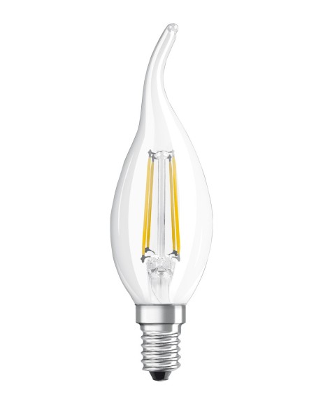 LEDVANCE - 4099854069475 - LED CLASSIC LEDVANCE PFM CLBA40 Verre Clair E14 4W 827 470lm