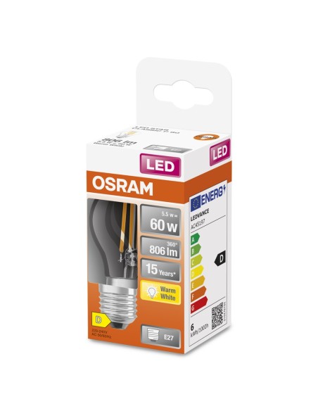 OSRAM - 4058075434882 - LED STAR CL P  FIL 60 non-dim  7W/827 E27