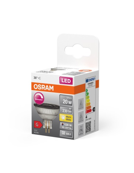 OSRAM - 4058075796690 - LED Spot 36° var 3,4=20W 927 GU5.3 OSRAM