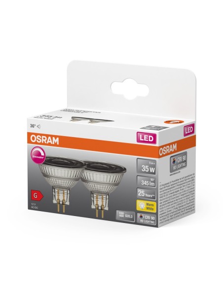 OSRAM - 4099854103377 - BTE2 SPOT D35  5W GU5.3  CRI90 827 OSRAM