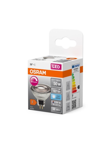 OSRAM - 4058075433748 - LED SUPERSTAR  MR16   50 dim 36° 8W/940 GU5.3