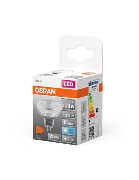 OSRAM - 4058075796775 - LED Spot 36° 2,6=20W 840 12V GU5.3 OSRAM