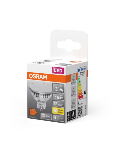 OSRAM - 4099854098895 - SPOT MR16120 4,4W=35 GU5.3 12V 827 OSRAM