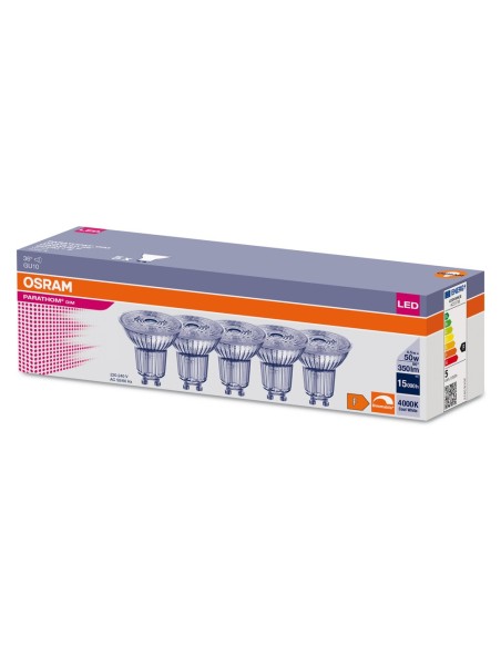 OSRAM - 4058075608238 - OSRAM LED PARATHOM DIM PAR16 50 940 GU10x5 36° 4,5W 350lm