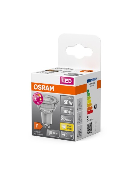 OSRAM - 4058075433366 - LED STAR+  PAR16 GLD 50 GLOWdim 36° 4,5W/827 GU10