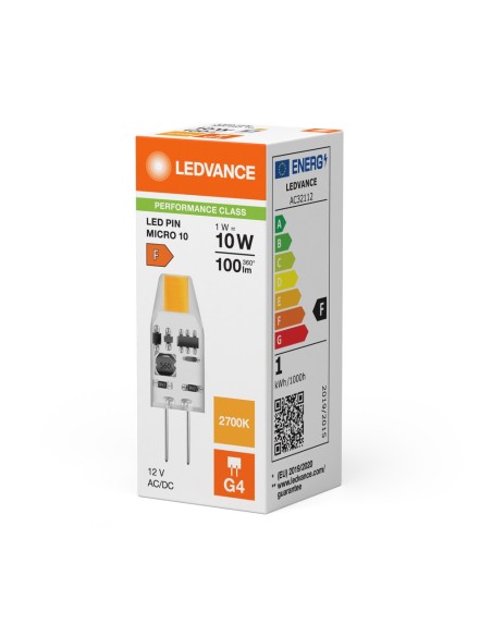 LEDVANCE - 4099854278563 - LED P G4 MICRO 1W 827