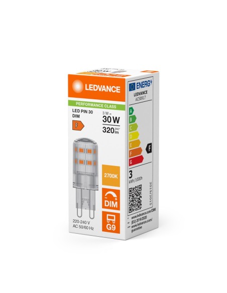 LEDVANCE - 4099854248788 - LED PIN 30 3W 827 G9