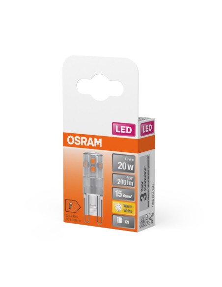 OSRAM - 4058075432307 - LED STAR  PIN  CL 20 non-dim  1,9W/827 G9