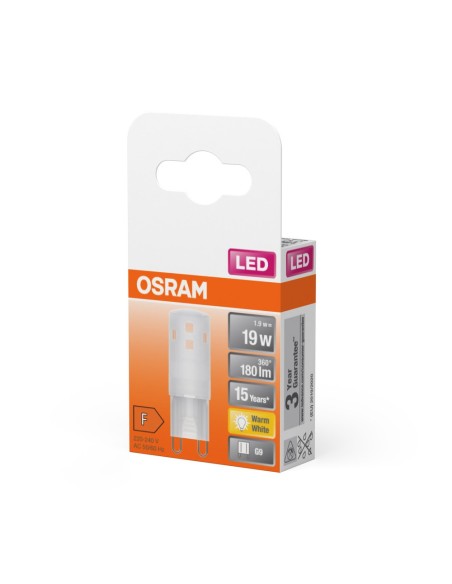 OSRAM - 4058075757943 - LED SPECIAL PIN20 OSRAM G9 Dépolie 1,9W 827 180lm