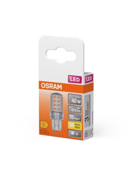 OSRAM - 4058075432390 - OSRAM LED STAR PIN G9 Cl 470lm 827 4,2W