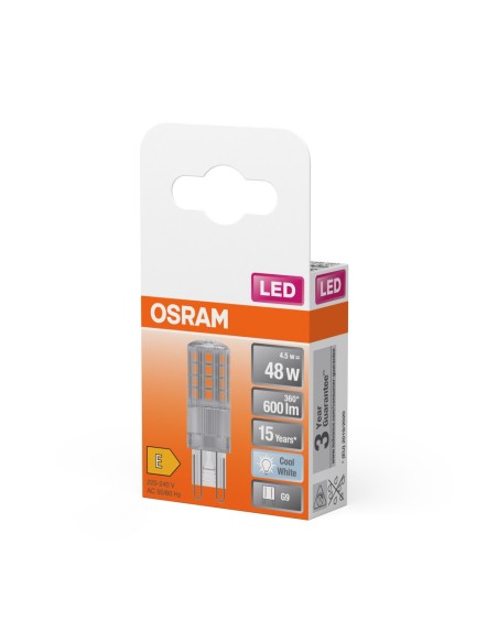 OSRAM - 4058075432482 - LED STAR  PIN  CL 50 non-dim  4,8W/840 G9