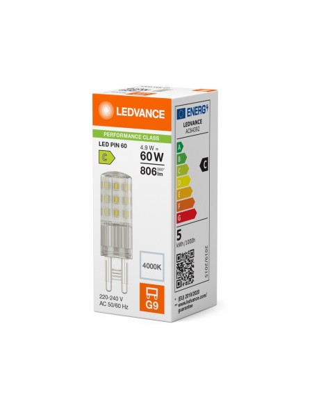 LEDVANCE - 4058075840584 - LED SPECIAL PIN50 LEDVANCE PFM G9 Claire 4,9W 840 806lm