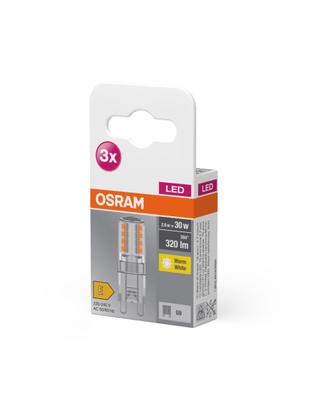 OSRAM - 4058075450073 - BTE3 LED BASE CAPS CL 2,6=30W G9 CH  OSR