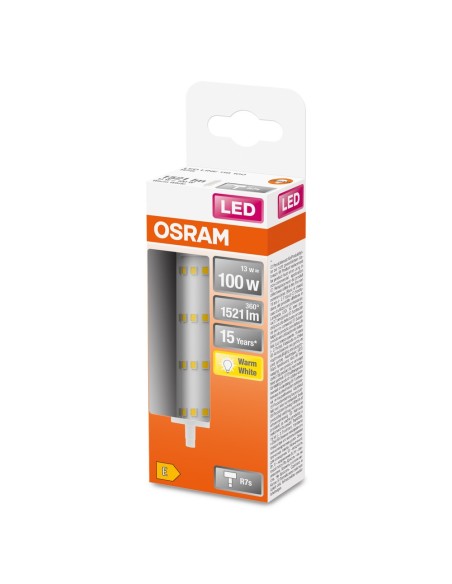 OSRAM - 4058075432659 - LED STAR LINE 118 CL 100 non-dim 12,5W/827 R7S