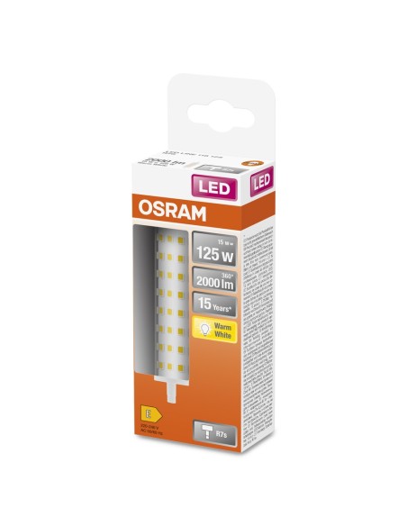 OSRAM - 4058075432673 - LED STAR LINE 118 CL 125 non-dim 15W/827 R7S