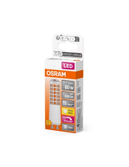 OSRAM - 4058075607378 - LED SPECIAL OSRAM SPECIAL DIM TSLIM 60 Claire 827 GU10 7W