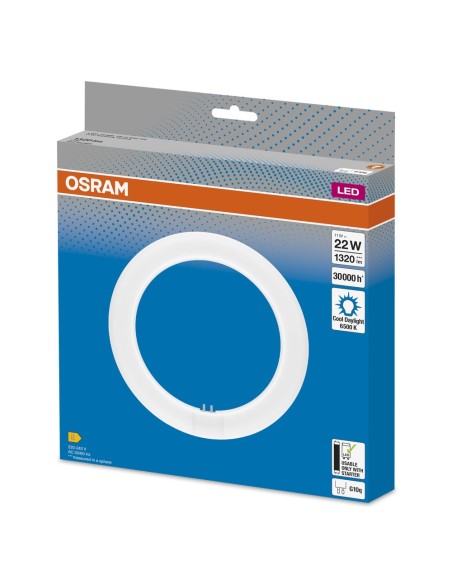 OSRAM - 4099854042645 - TUBE LED T9C EM 22 11W 865 G10Q    OSRAM