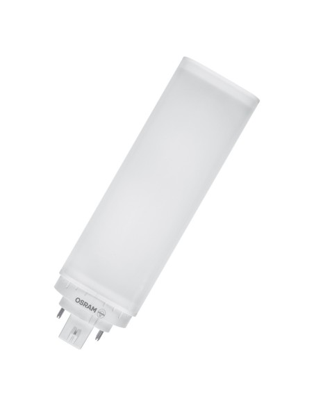 OSRAM - 4058075559455 - OSRAM LED DULUX T/E 32 Dépolie GX24q-3 1800lm 840 16W Douille Rotative