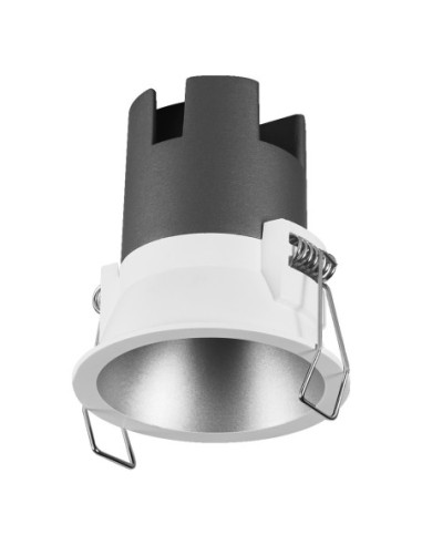 LEDVANCE - 4099854089060 - LDV SPOT TWIST ø70mm 5W/3000K 400lm 30° Blanc/Argent Spot décoratif LEDVANCE